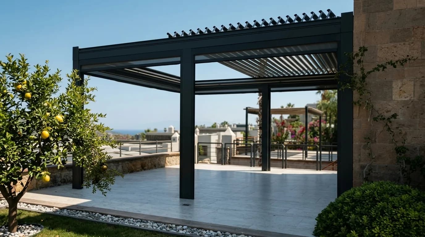 Bioklimatik Pergola 3D