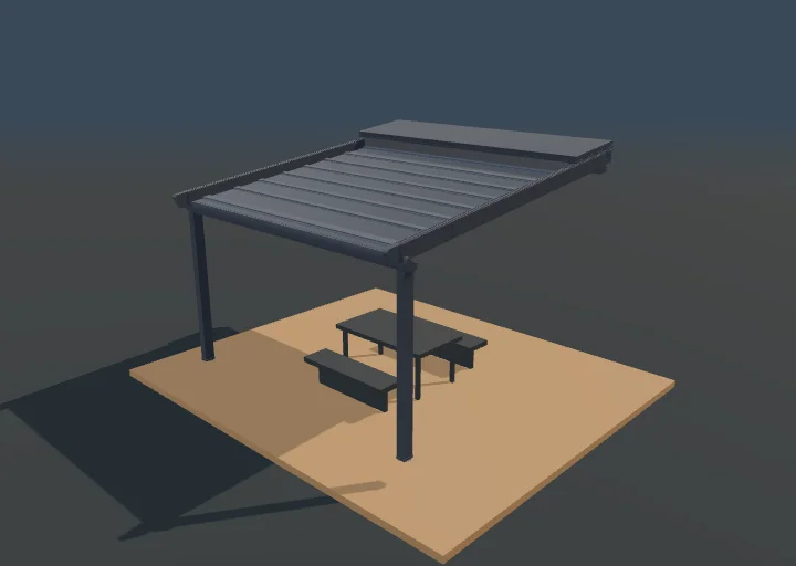 Otomatik Pergola Tente önizleme